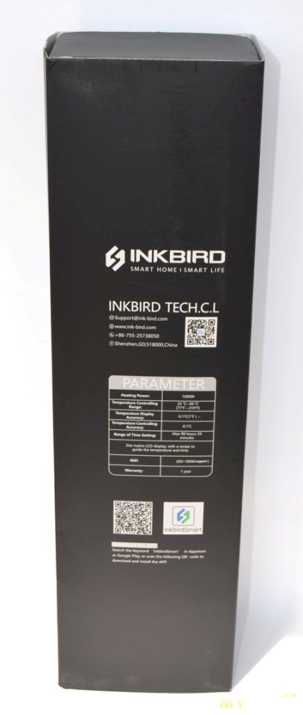 Су вид от компании INKBIRD - ISV-100W Wifi Sous Vide