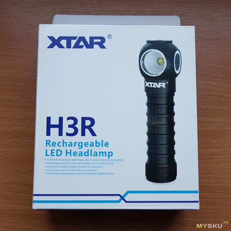 XTAR H3R Magnemite налобный фонарик.