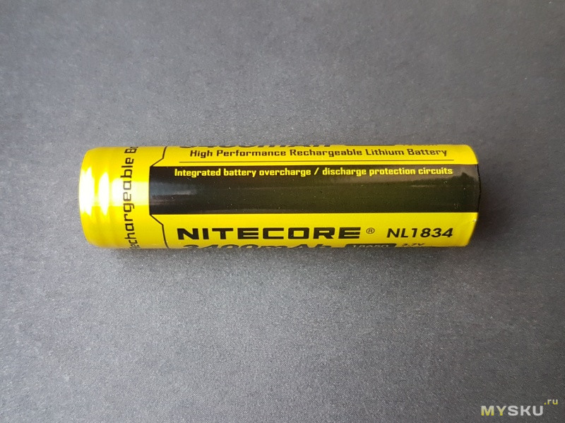 Аккумулятор 18650 Nitecore NL1834