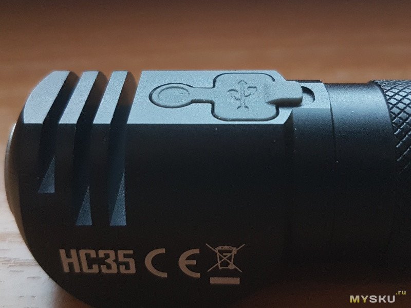 Фонарик Nitecore HC35 с питанием от 21700 - обзор от хомяка.