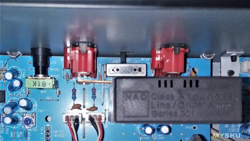 Микро-ремонт Hi-Fi усилителя NAD С 272. Современный "Ахилл" со счастливым концом