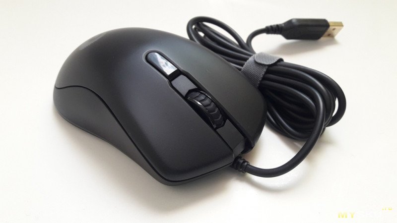 Игровая проводная мышь с эргономичным дизайном Dareu EM908.