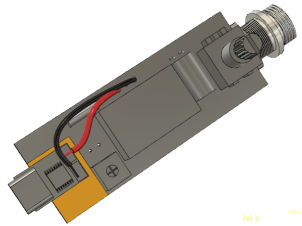 Компактный корпус для паяльника T12 с питанием по USB