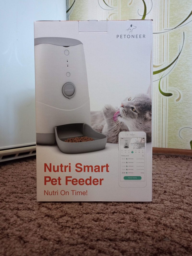 Умная Wi-Fi кормушка для животных Petoneer Nutri Smart Pet Feeder