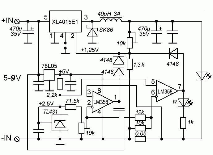 Hl4015e схема подключения