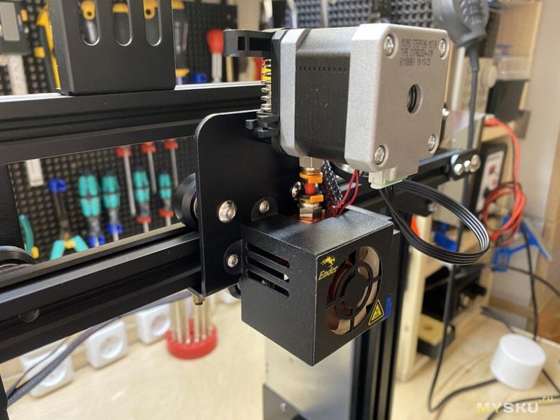 Переделка 3D-принтера Ender 3 Pro на direct-экструдер