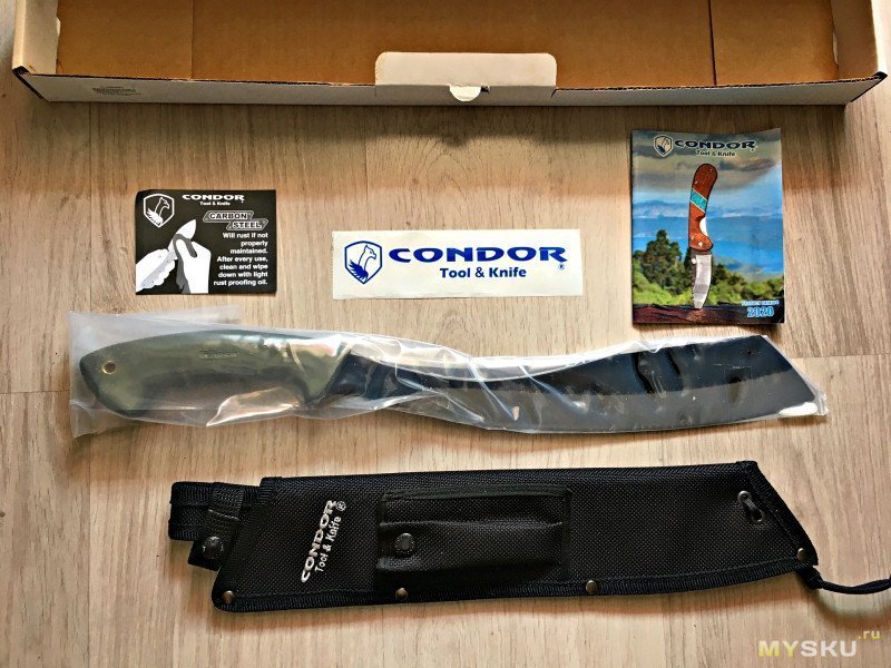 Condor Bushcraft Parang или для чего орлу мачете?